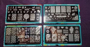 🛍 (4) Maniology Stamping Plates-Autumn Bundle